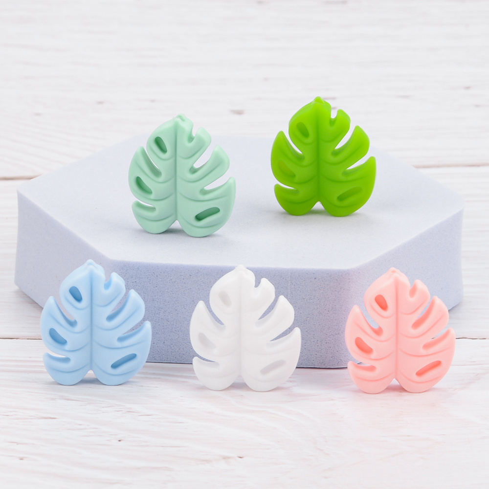 Baby Products List - LOFCA 30 قطعة سيليكون Monstera الخرز
