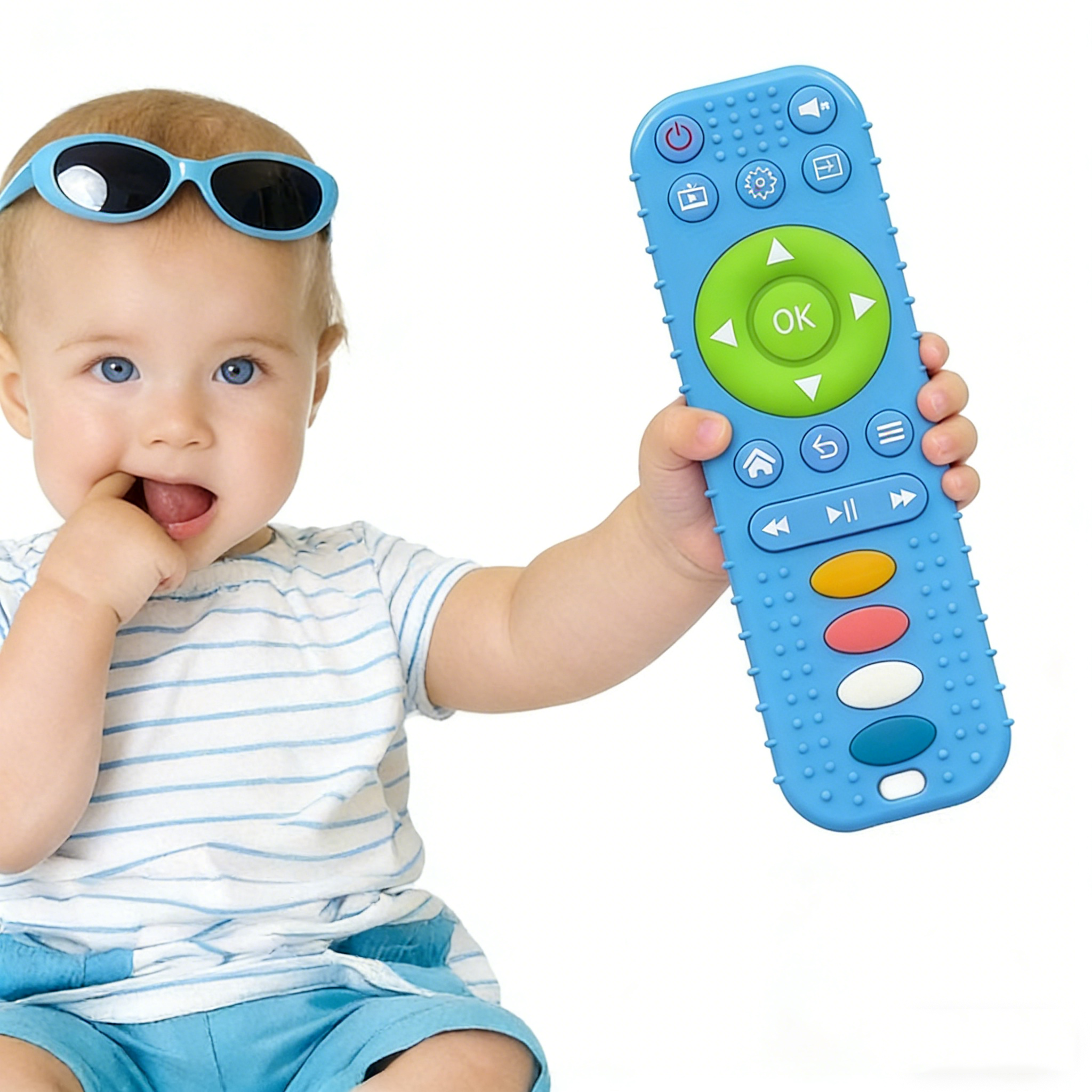 Baby Products List - عضاضة سيليكون ناعمة على شكل جهاز