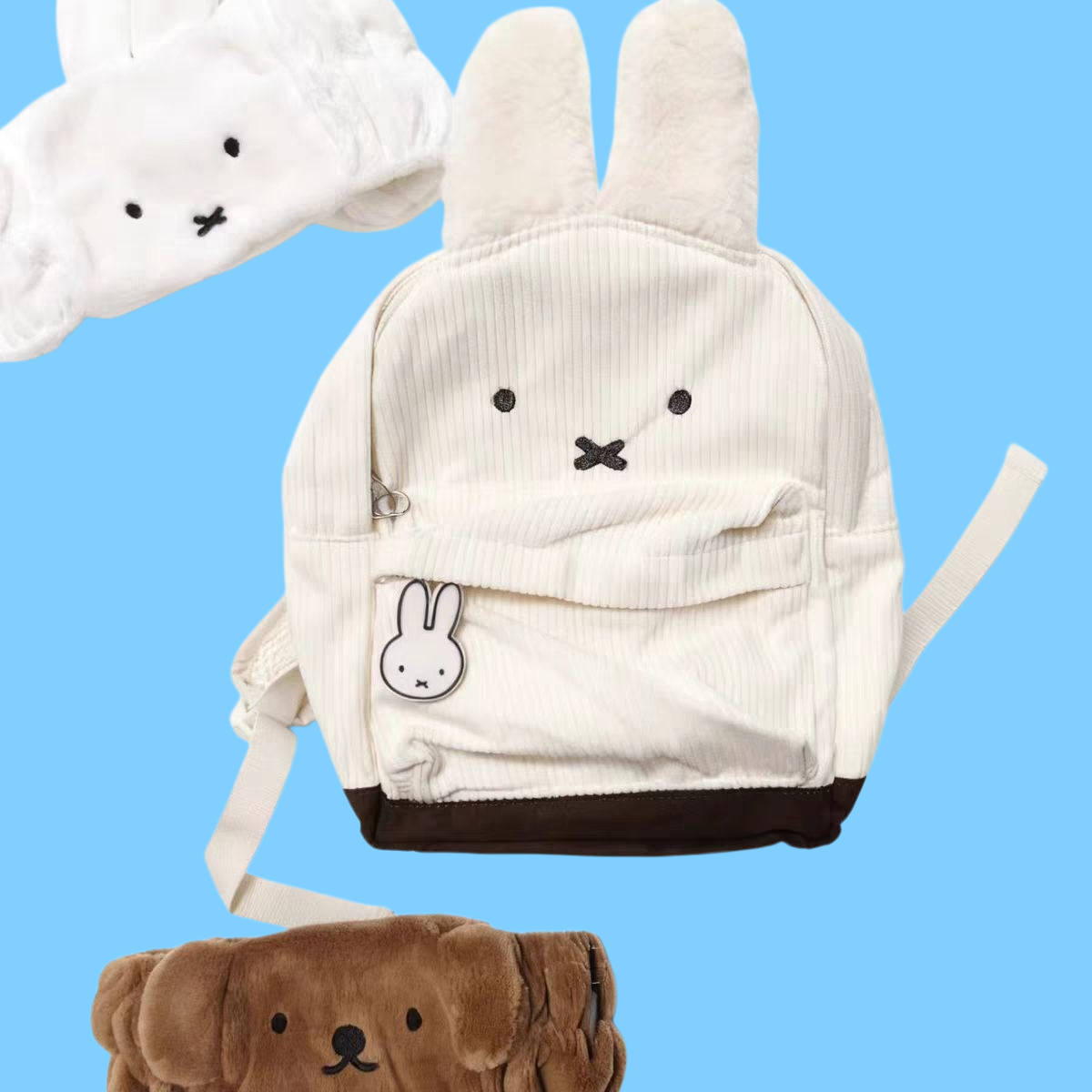 حقيبة ظهر أنيمي جديدة بيضاء لط - مراجعة Baby Products Best وسعره